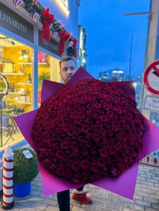 Nejlepší co kdy byl 🔥🌹❤️ sleduj ty detaily správně provedené gigantické vazby této kytice 🔥🥳 www.ruzemichael.cz